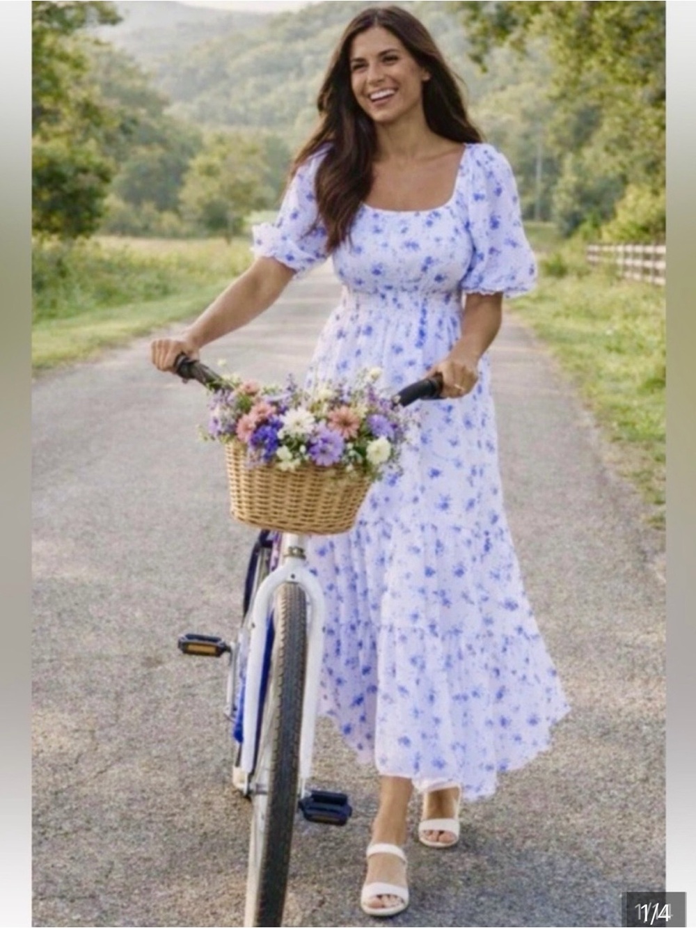 LoveShackFancy x Target Gemma Maxi Dress Floral Romantic Cottagecore Prairie
